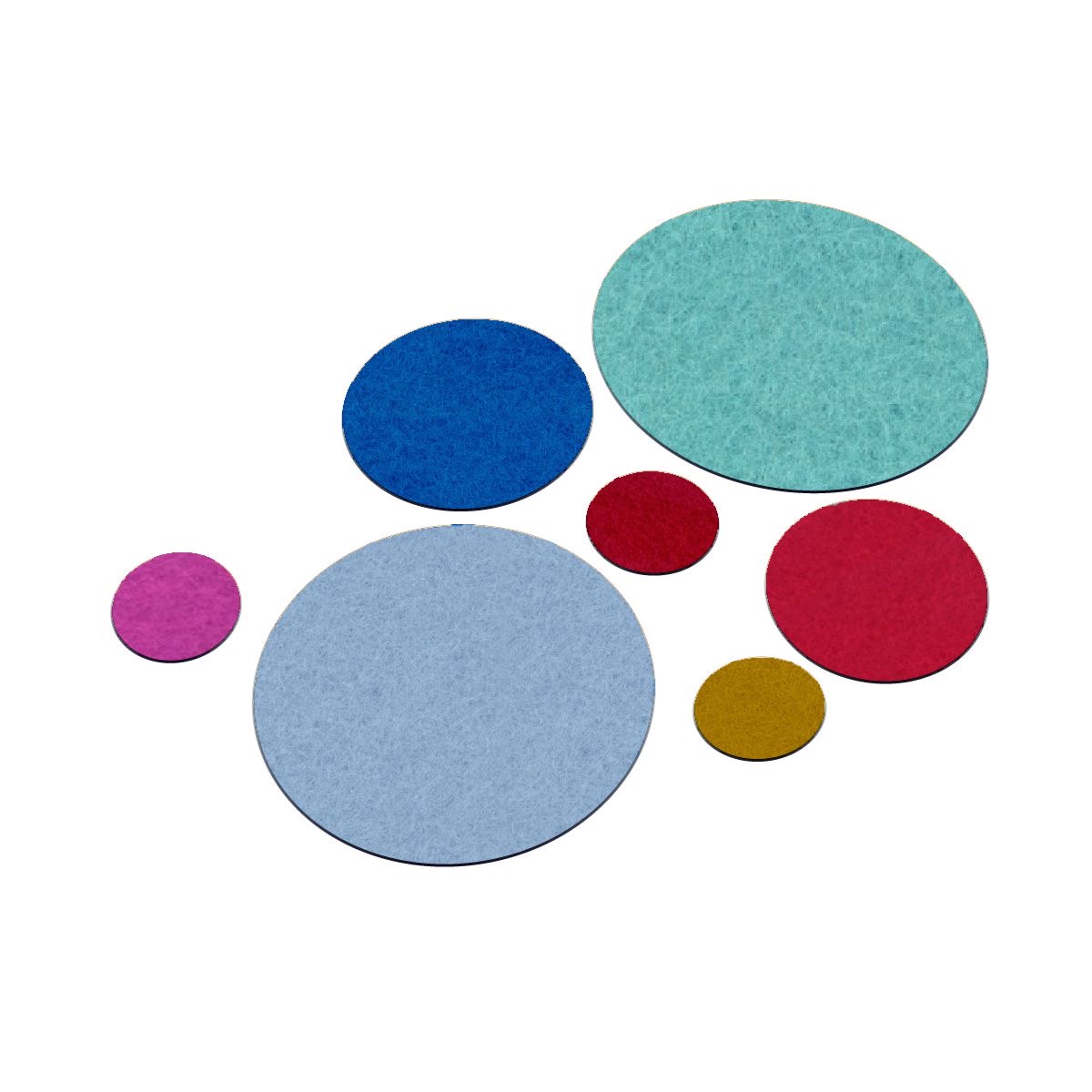 Onderzetter 20cm Blue 10