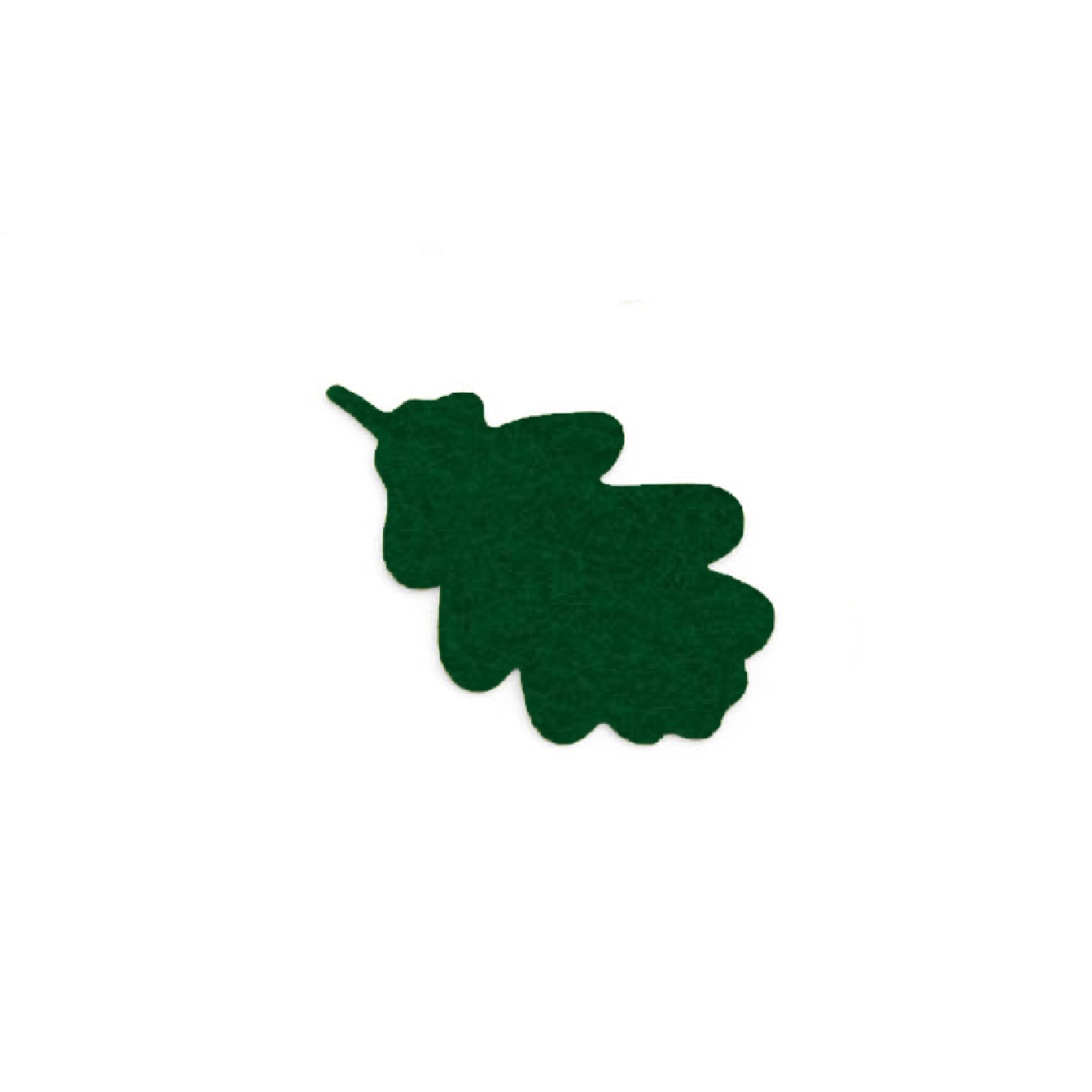 Onderzetter blad oak fir green 44