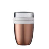 Isoleer lunchpot ellipse rose gold