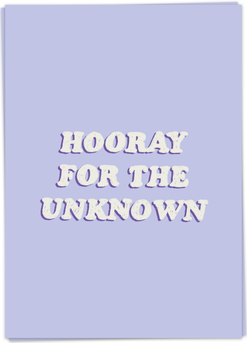 BFF - Hooray for the unknown