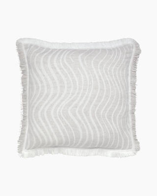 Silkkikuikka cushion cover 50x50 beige/white