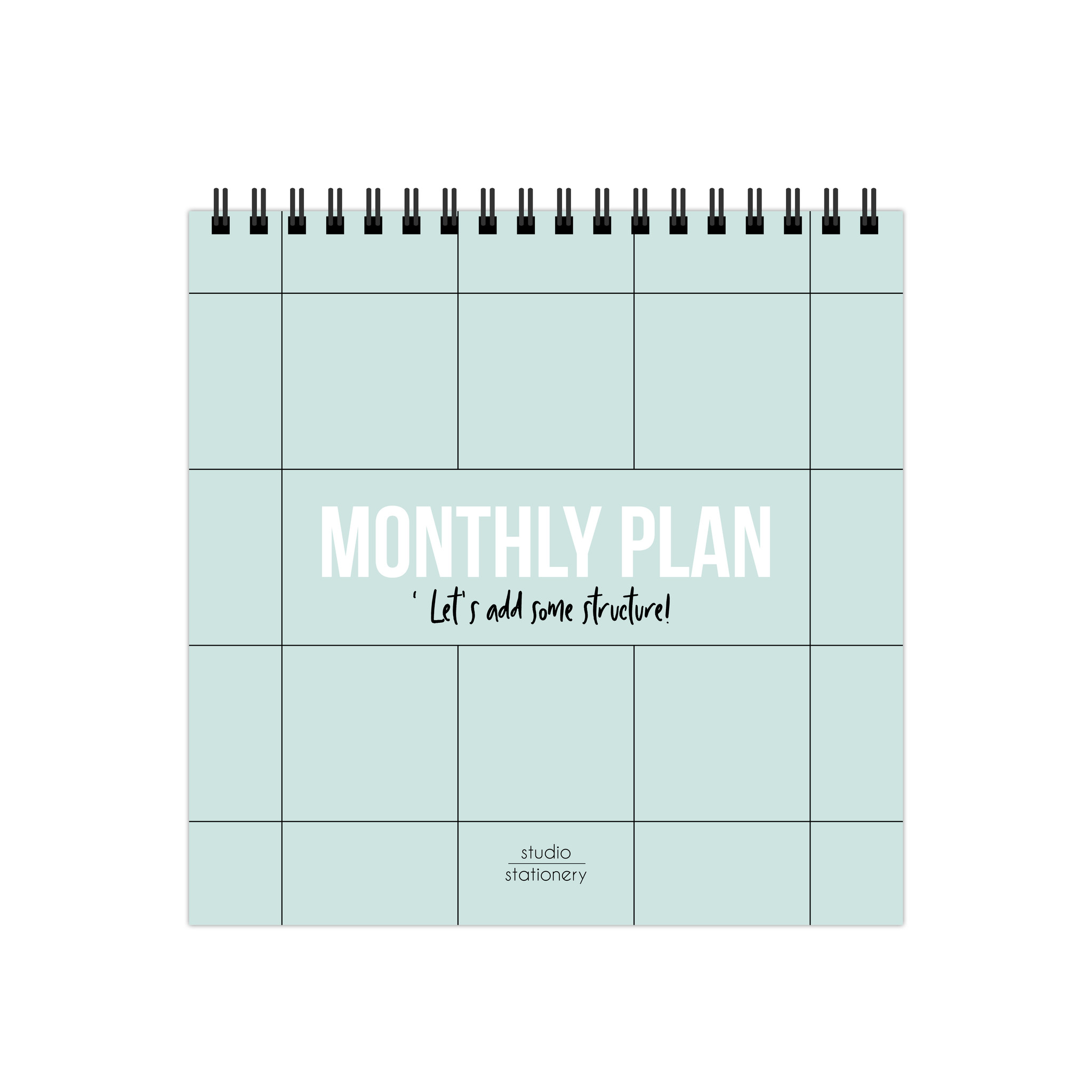 Monthly plan bureaukalender