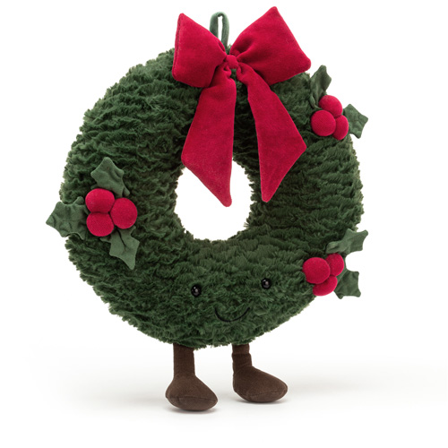 Knuffel amuseable wreath large 35 cm