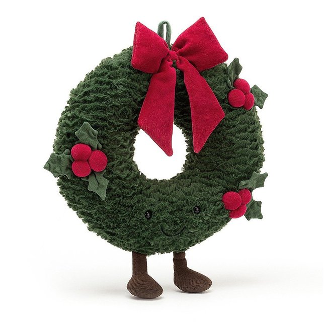 Knuffel amuseable wreath little 27 cm