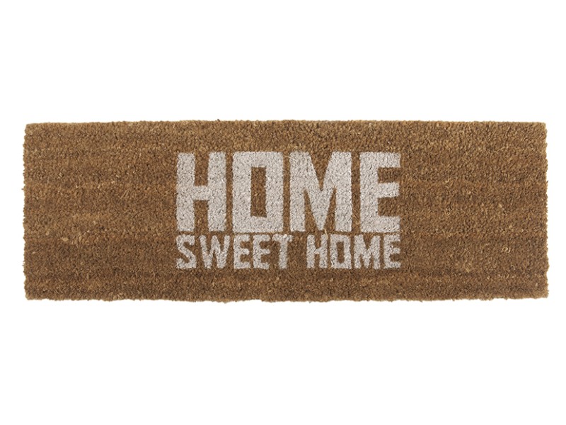 Door mat Home Sweet Home white