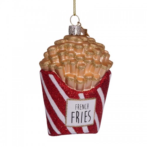 Kerstbal french fries