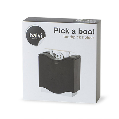 Pick a boo toothpick holder