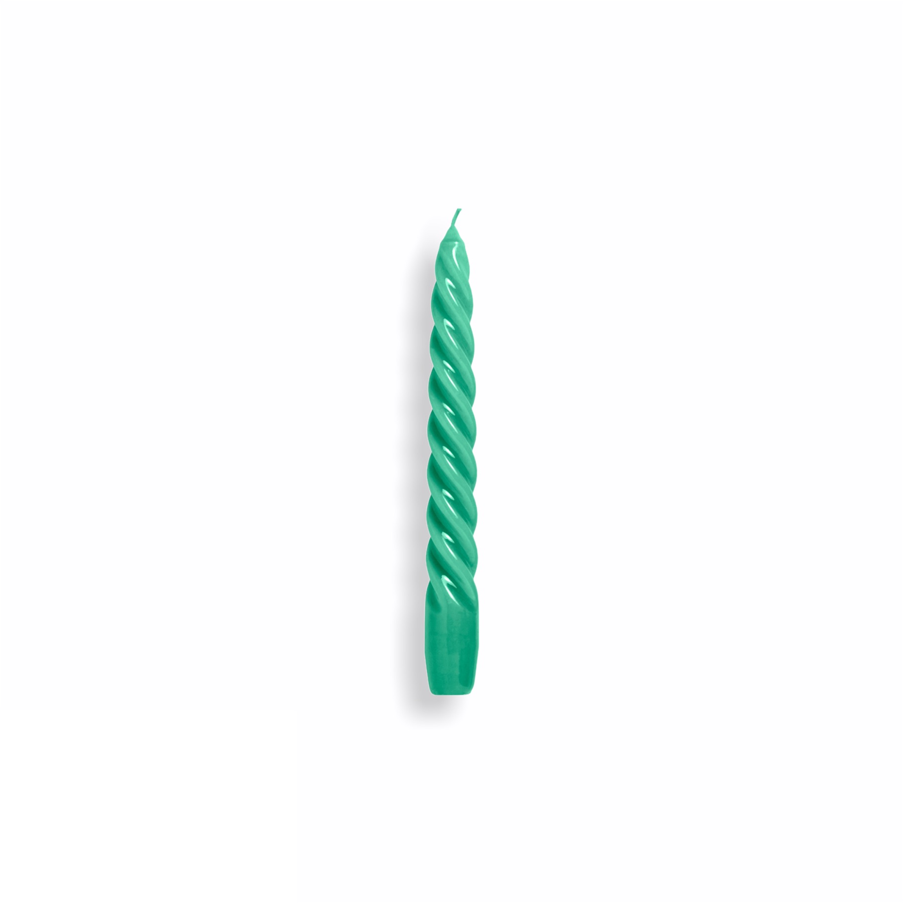 candle twist green