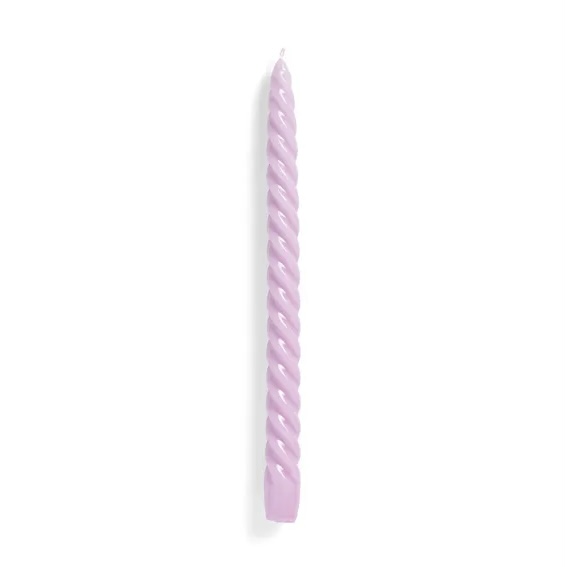 candle long twist lilac