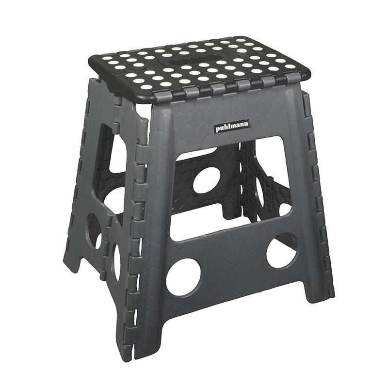James XL foldable stool grey
