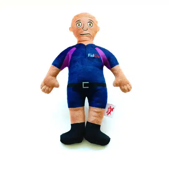 FidOs squeeky plush toy