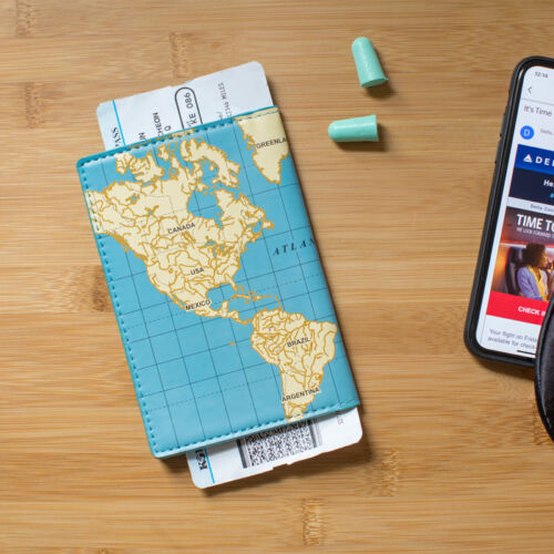 World traveler passport case