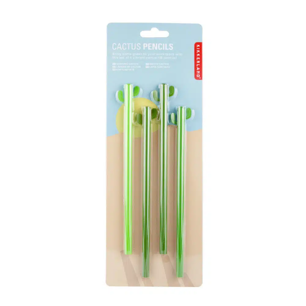 Cactus pencils