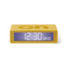 Flip alarm clock trendy yellow