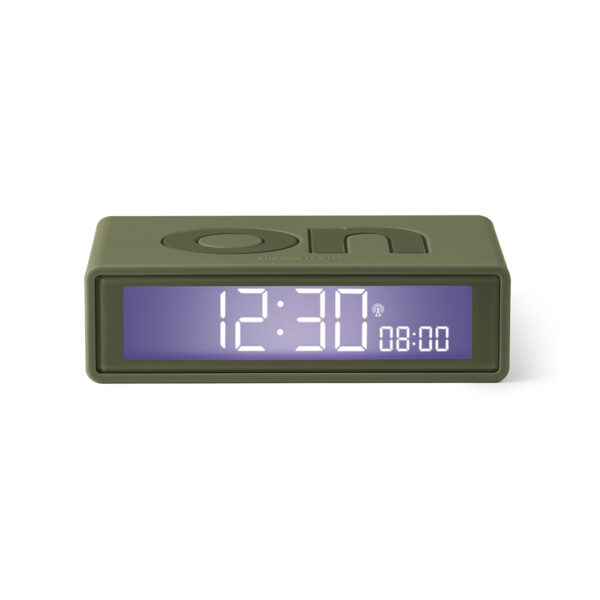flip+ alarm clock kakhi