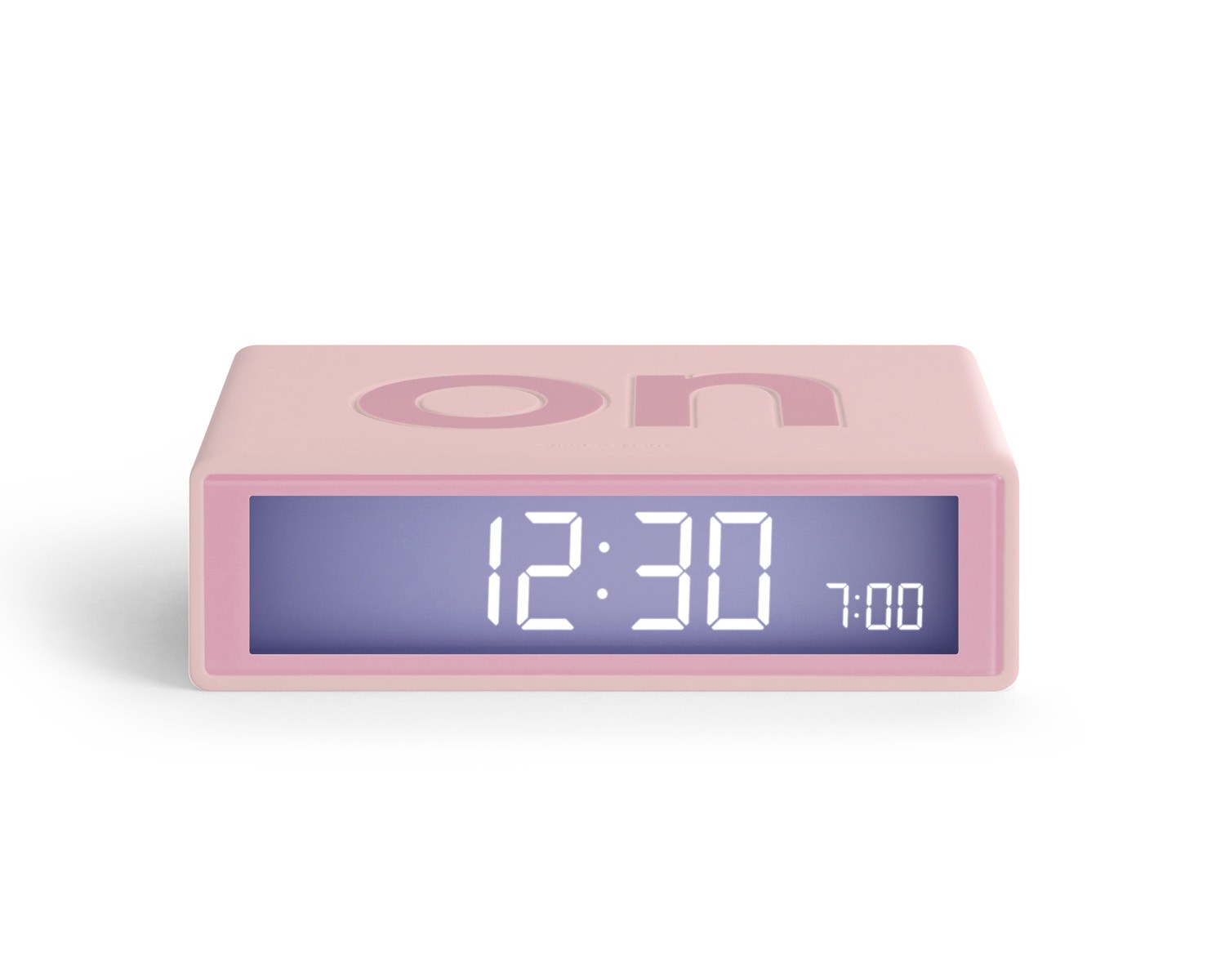 Flip alarm clock pink
