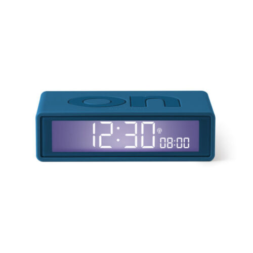 Flip alarm clock duck blue