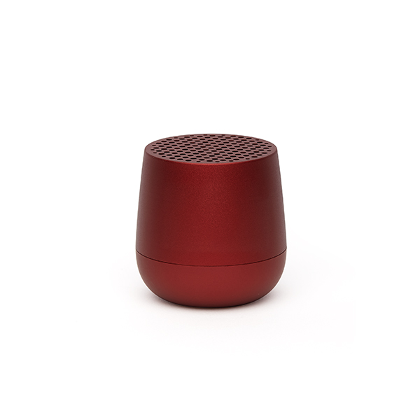 Mino bluetooth speaker red burgundy