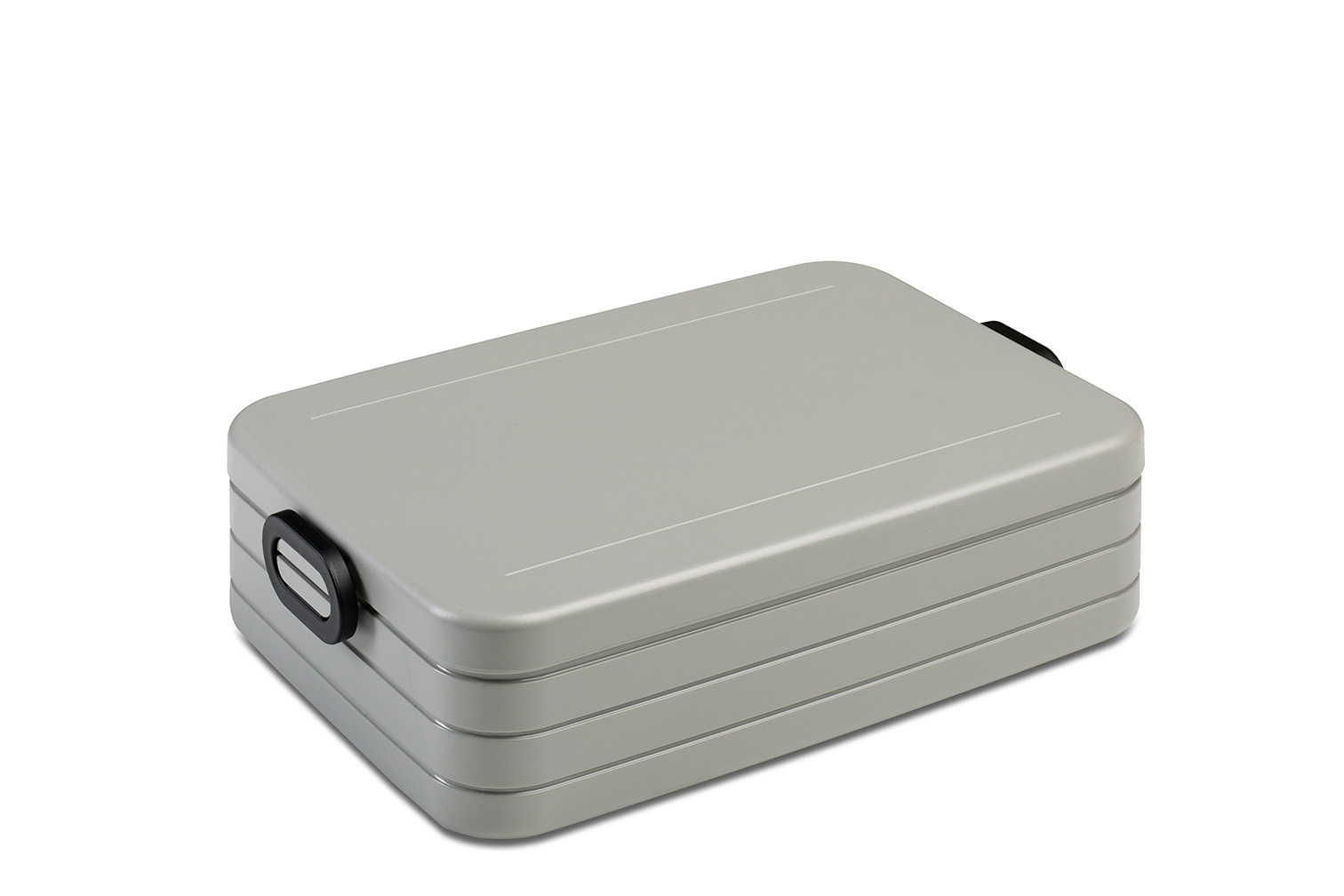 Lunchbox to go large zilver