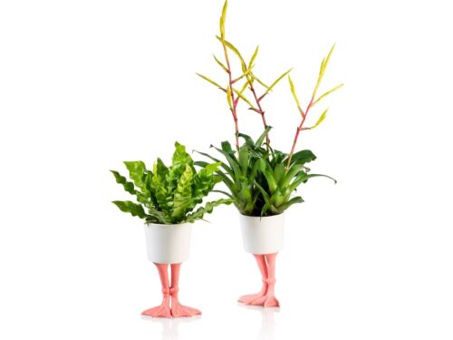 Flamingo planter large pink