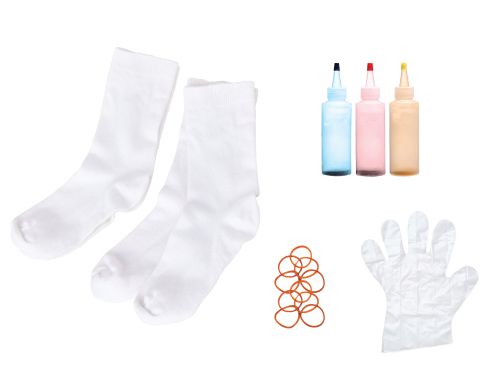 Tie-dye sock kit