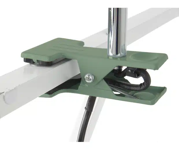 Clip on lamp study jungle green