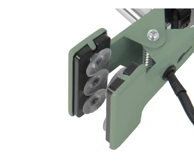 Clip on lamp study jungle green