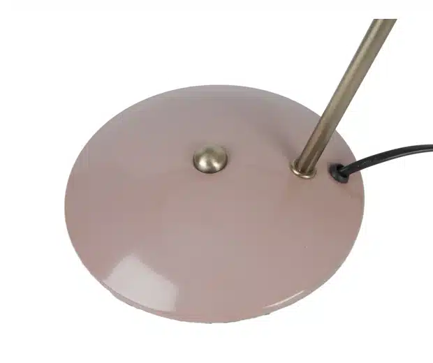 Table lamp hood metal matt jungle green