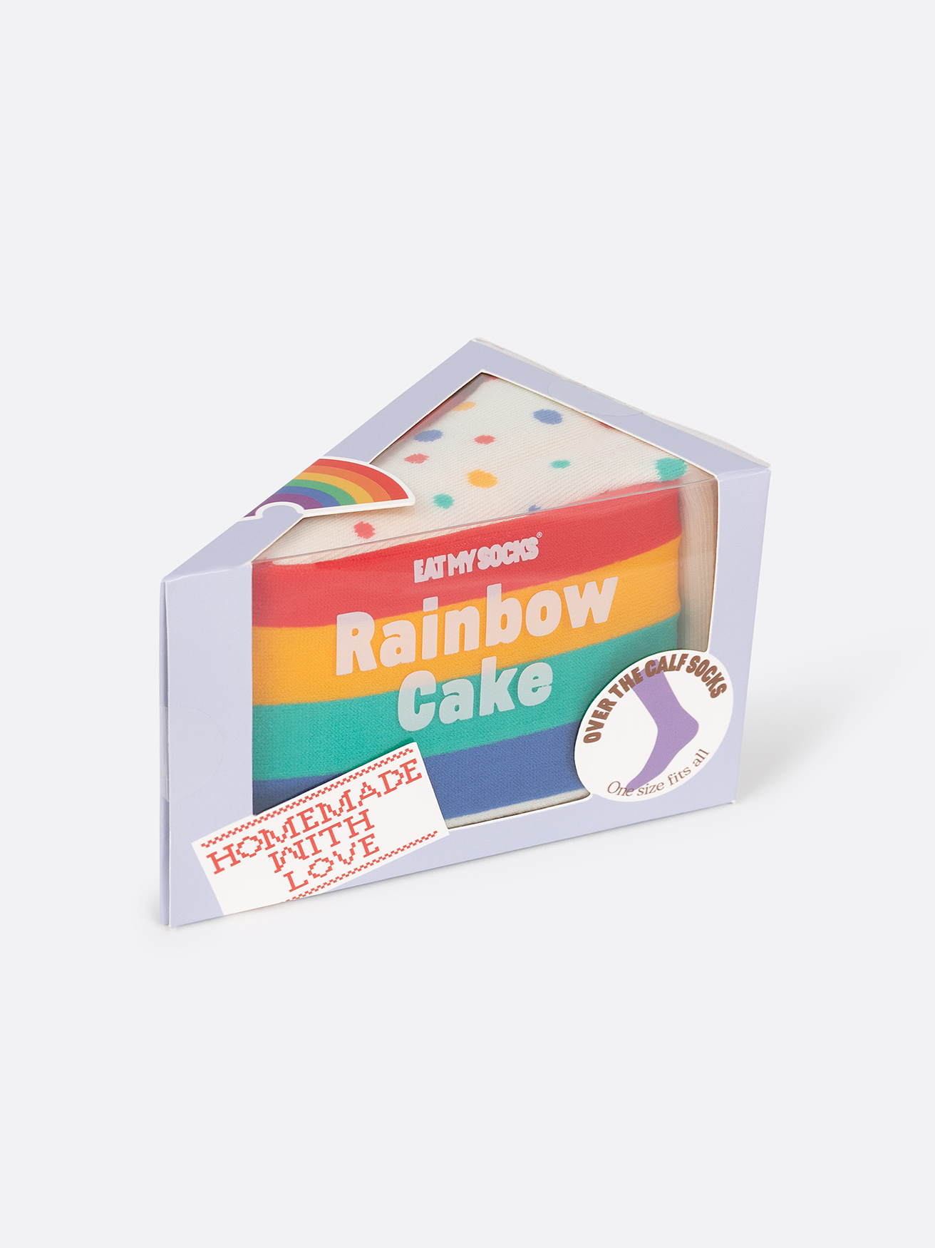 Sokken Rainbow cake