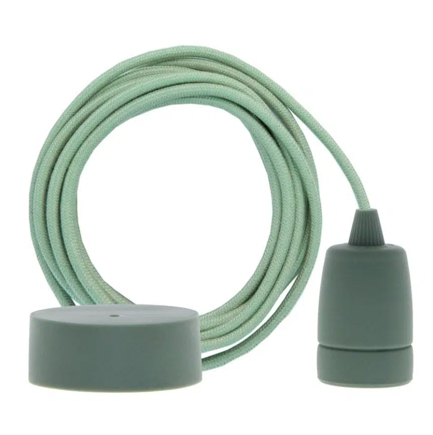 Cable light 3m dusty apple green/ olive green