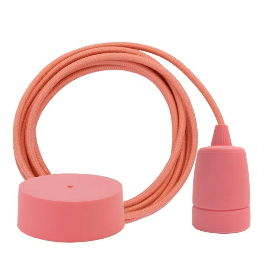 Cable light 3m dusty peach/ peach