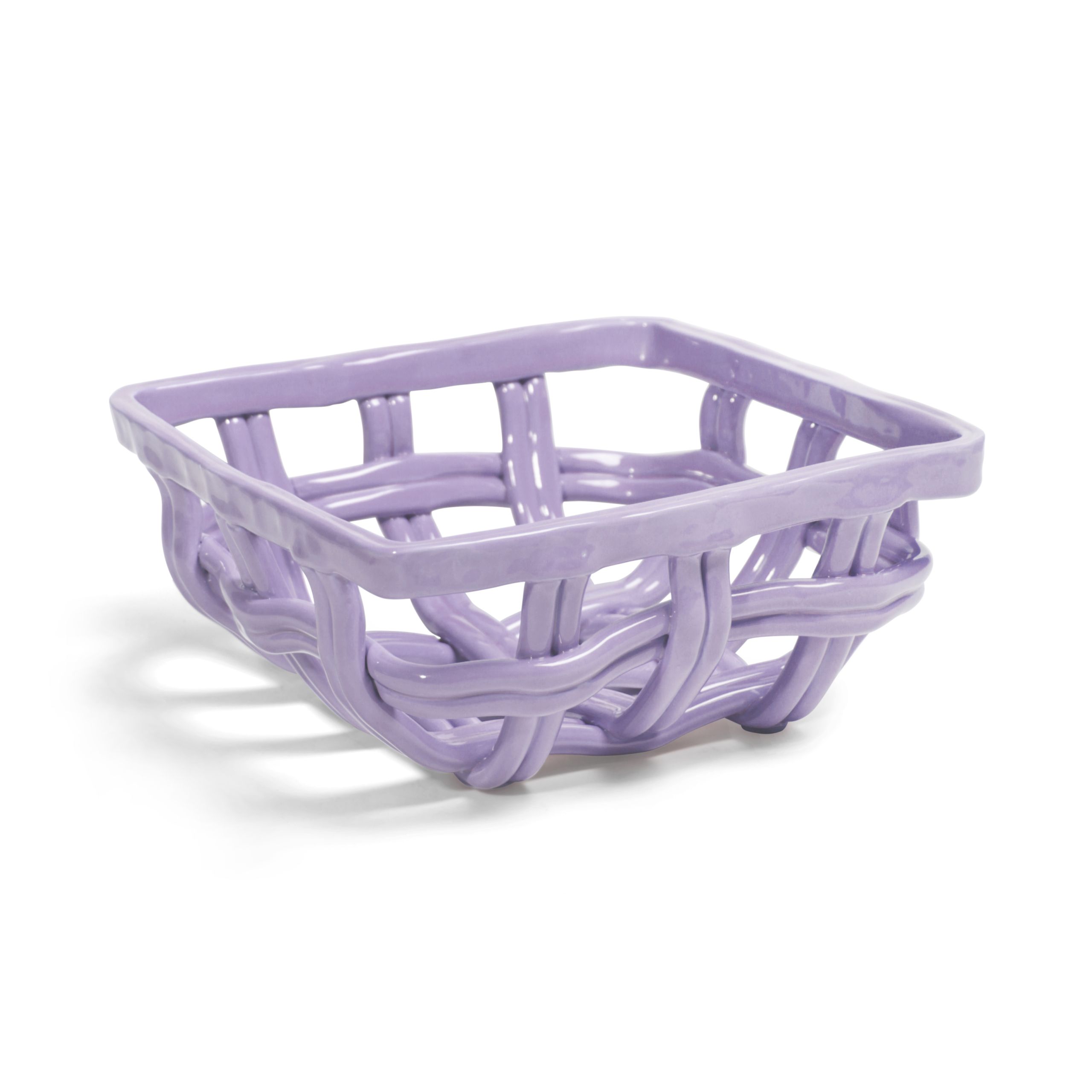 Basket picknick lila