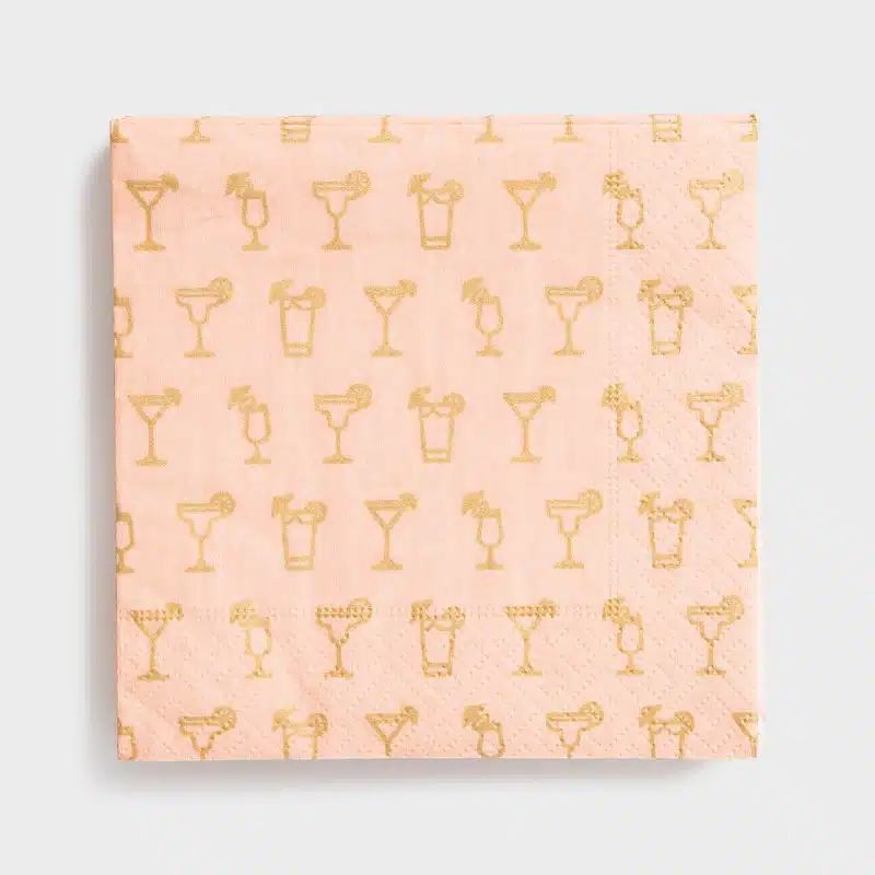 Napkin cocktail