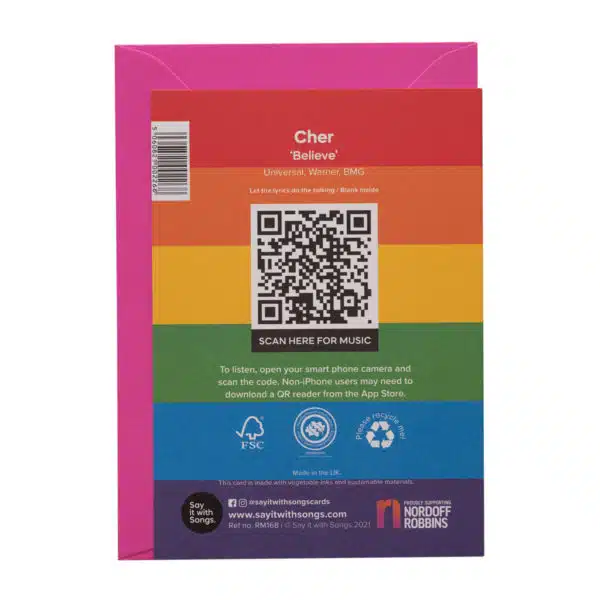 Say it with songs Believe