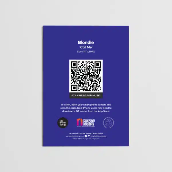 Say it with songs Call me