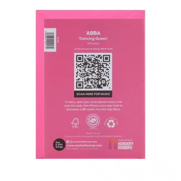 Say it with songs Dancing Queen