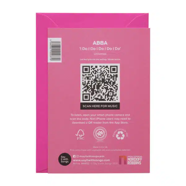 Say it with songs I do I do