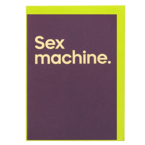 Say it with songs Sex Machine