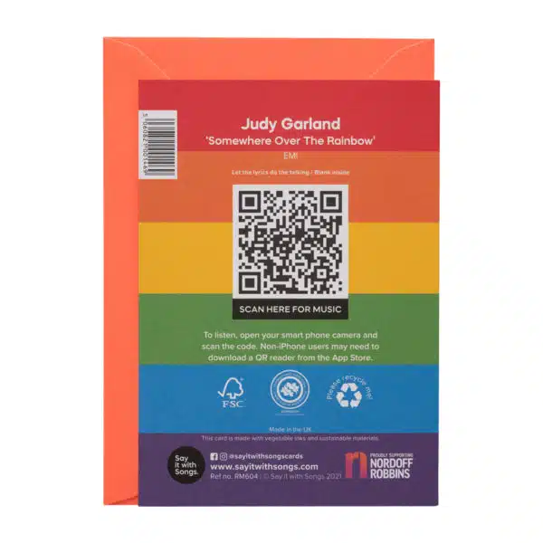 Say it with songs Somewhere over the rainbow