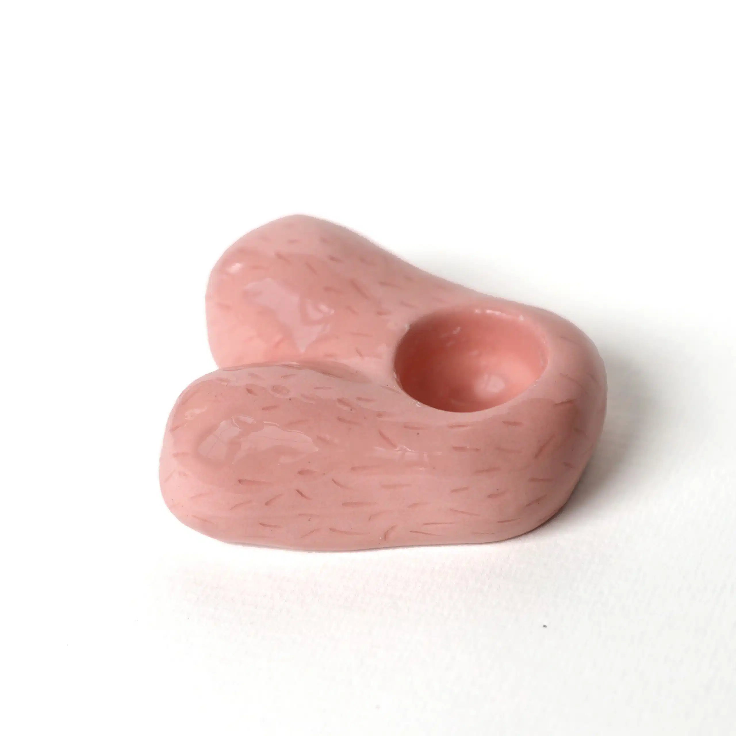 Candle holder balls roze