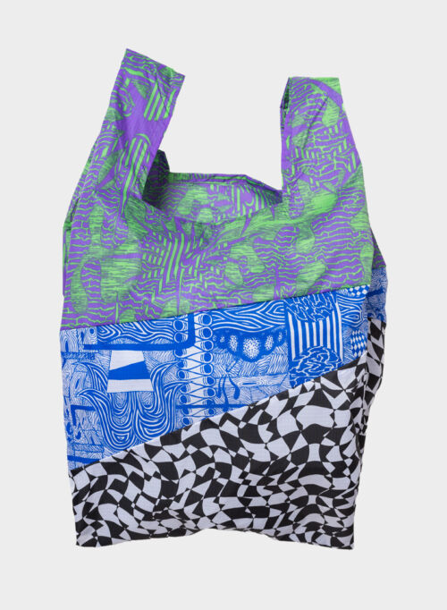 Shopping bag Kiki Bouba blue L