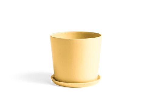 botanical Pot L Warm yellow