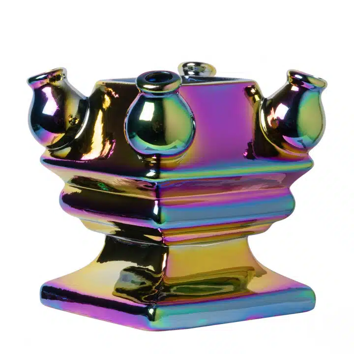 Stapelgekte bodem regenboog