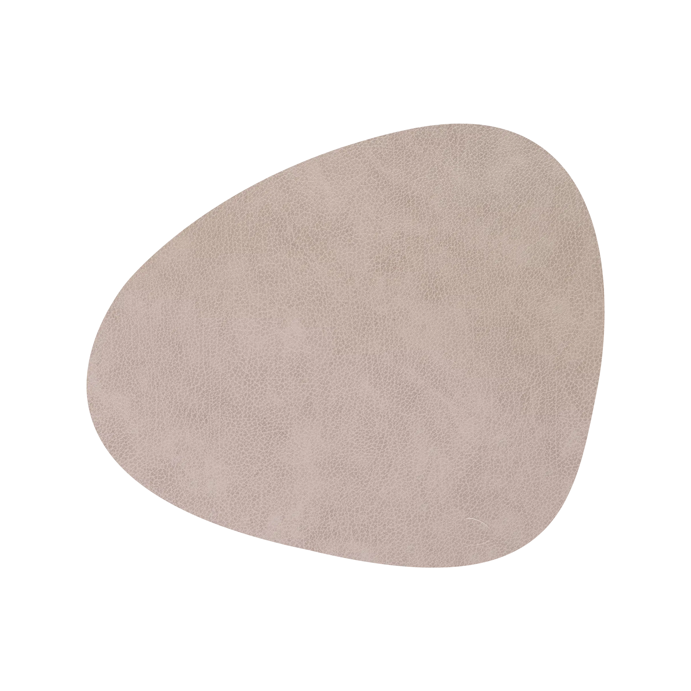 Placemat curve L bull warm grey