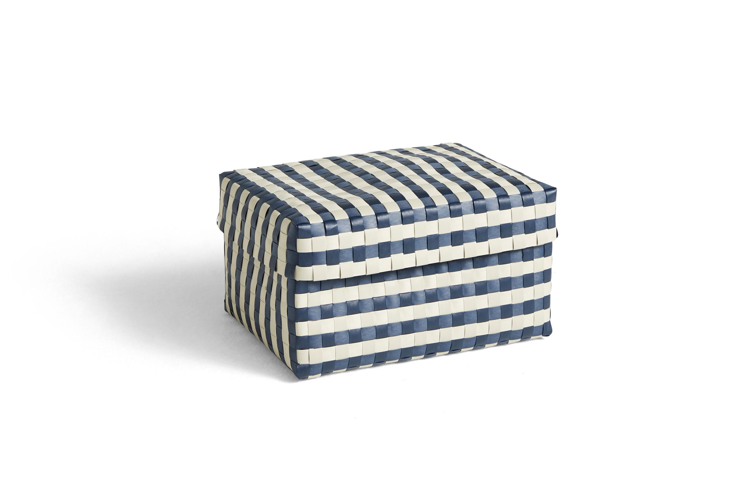 Maxim stripe box M 10,9L blue/sand