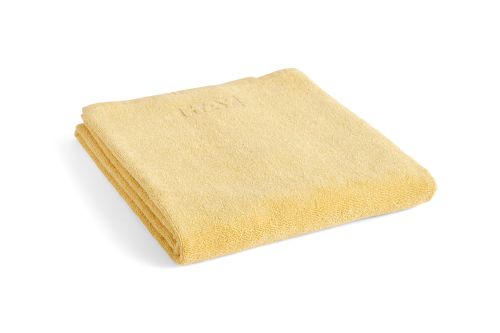 Mono bath towel yellow