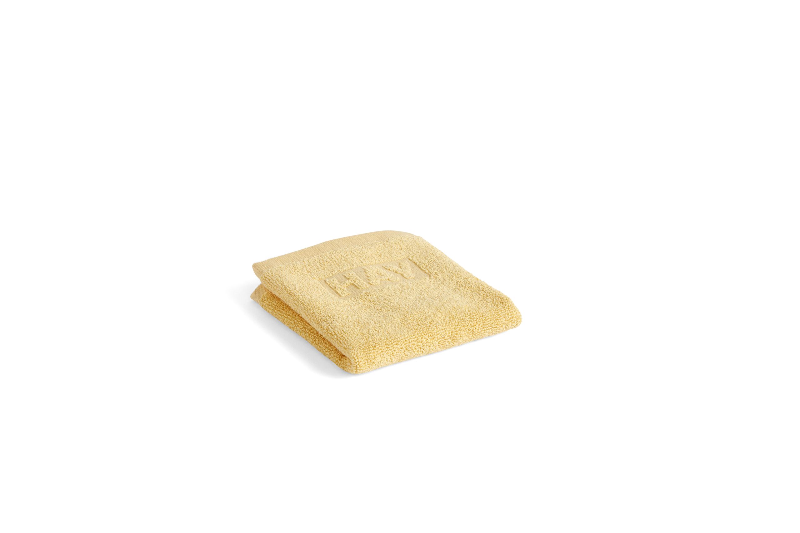 Mono wash cloth yellow