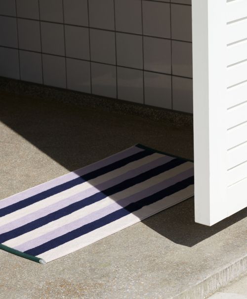 Trio bath mat sky lavender