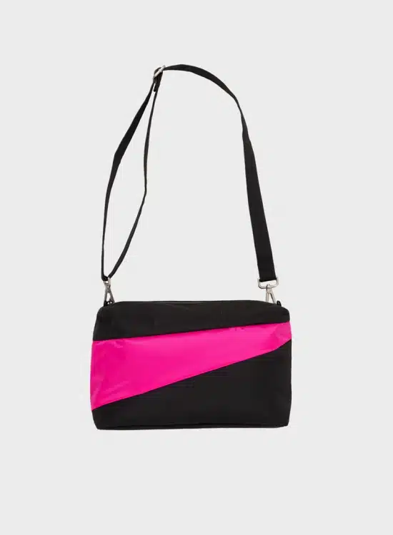 Bum Bag Black & Pretty Pink M