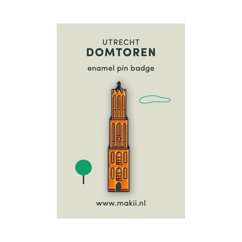 Utrecht Domtoren enamel pin badge